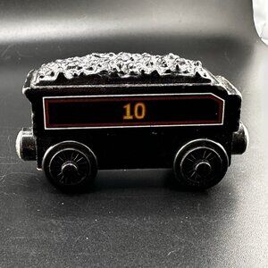 Thomas and Friends Wooden Railway Douglas Tender Car Coal 10 Wood Train 2002 Vtg